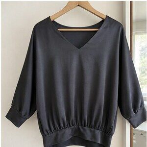 Sage Pleated Blouse